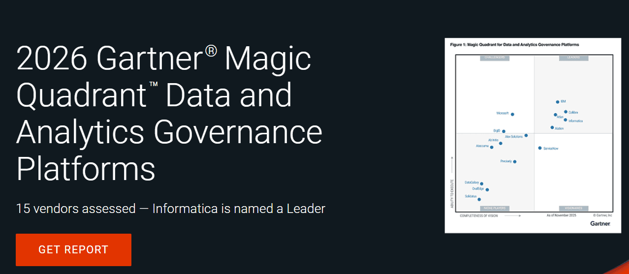 Informatica delivers unified cloud data integration, governance, and automation at scale.
