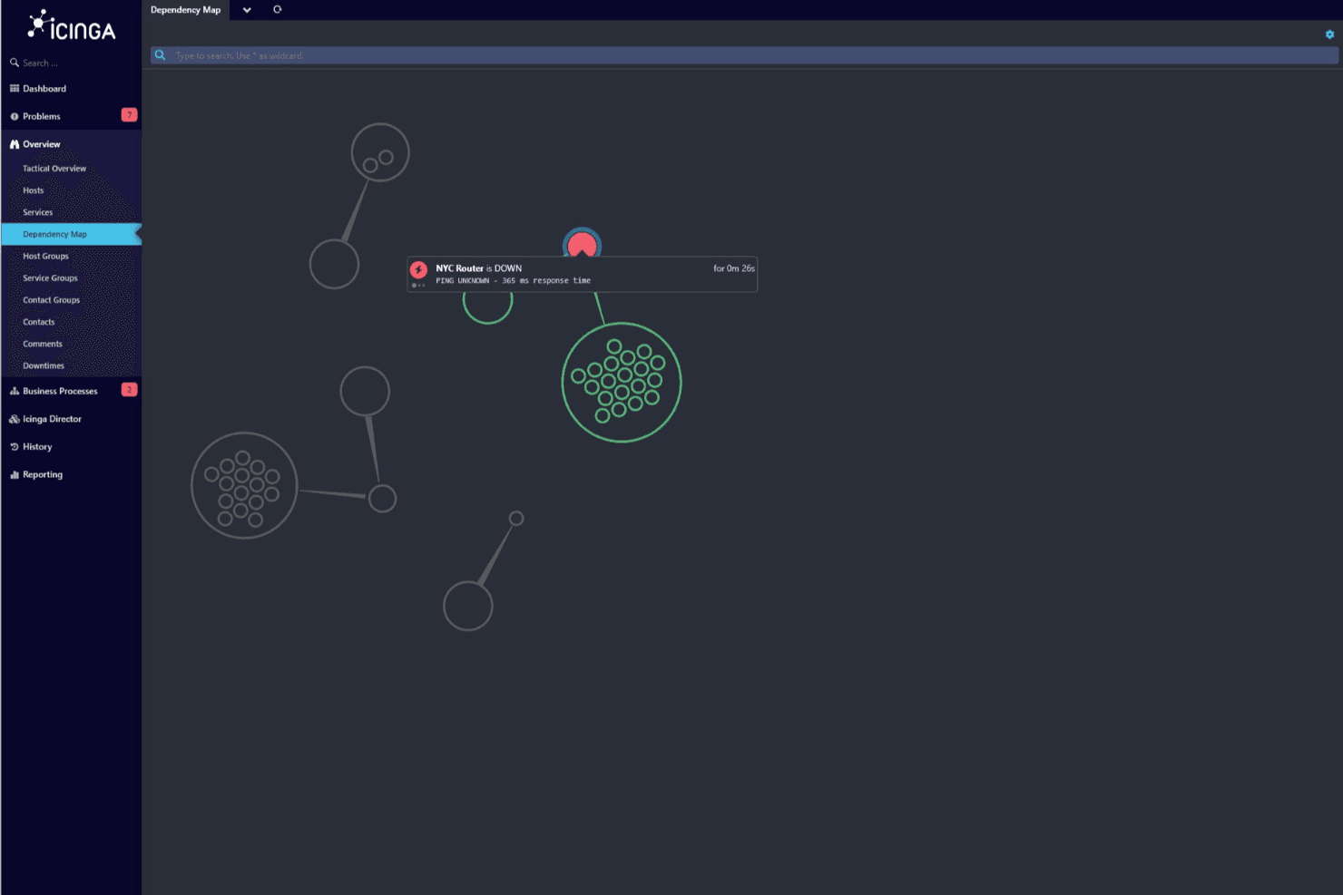 Icinga screenshot