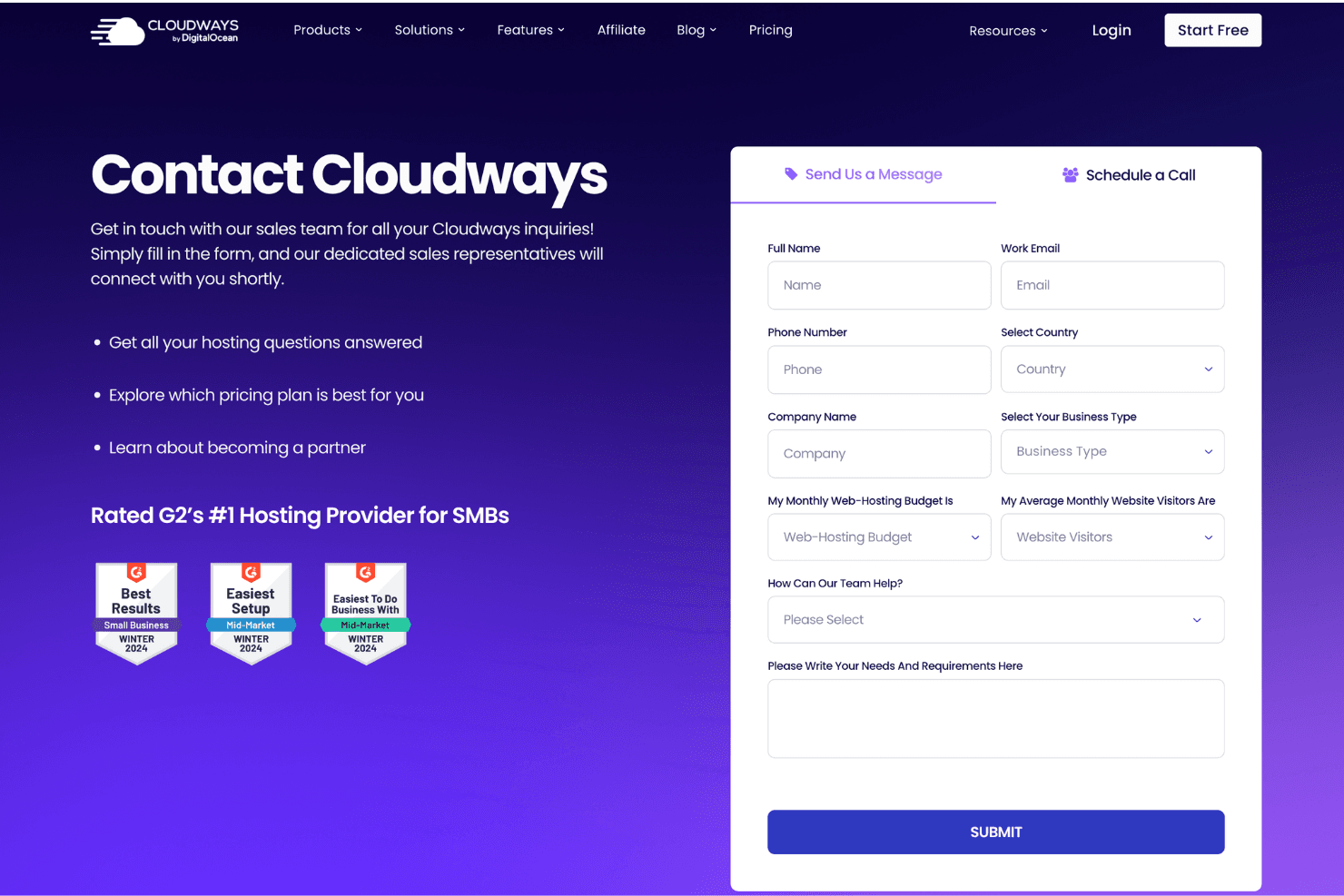 Cloudways screenshot