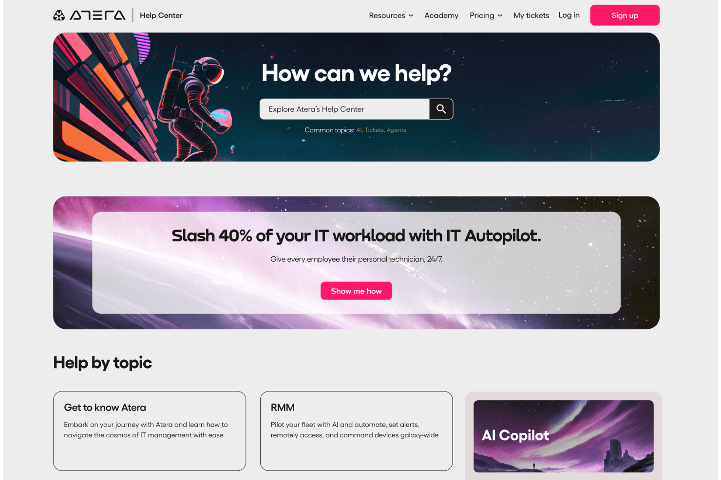 Atera screenshot