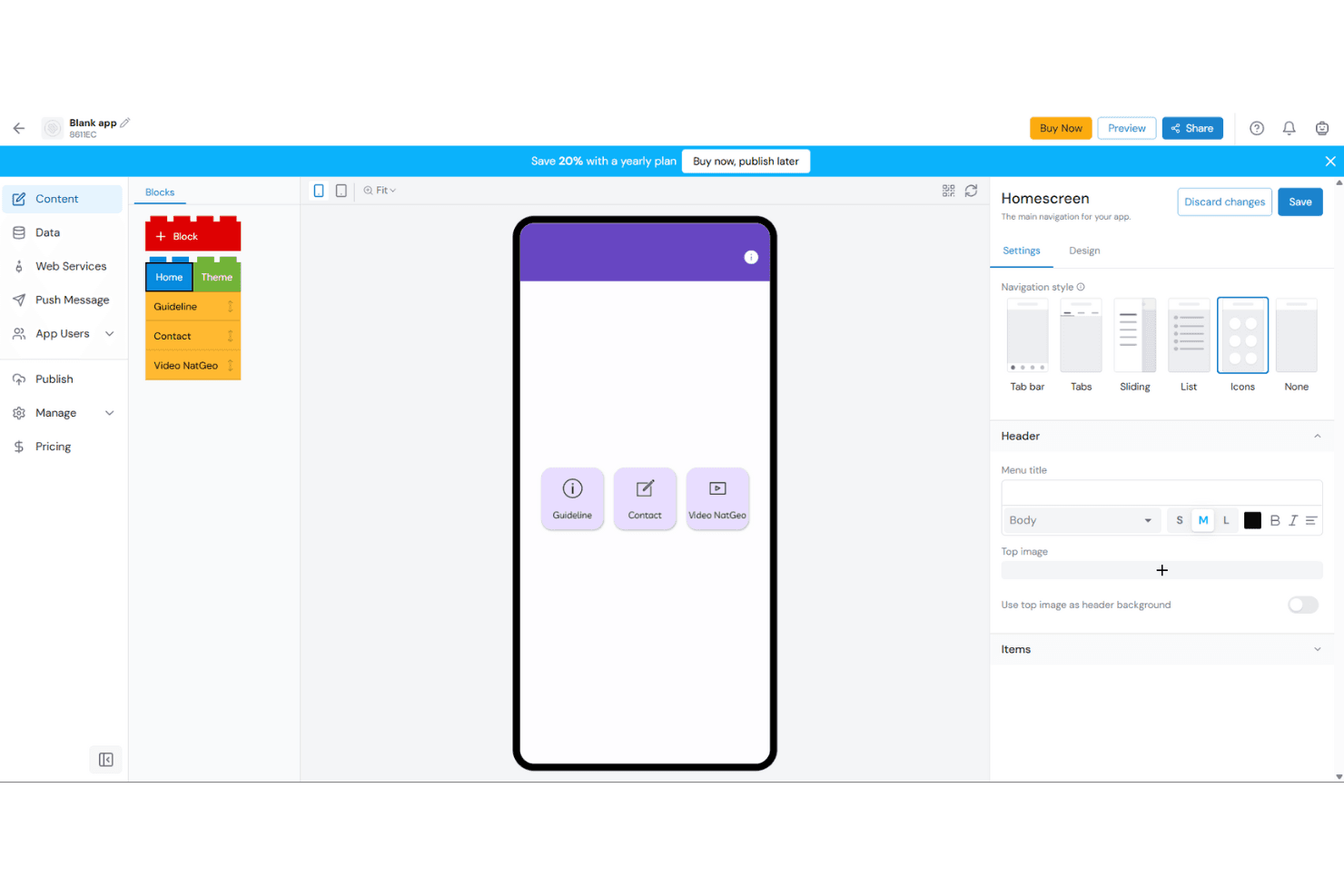 AppMachine screenshot