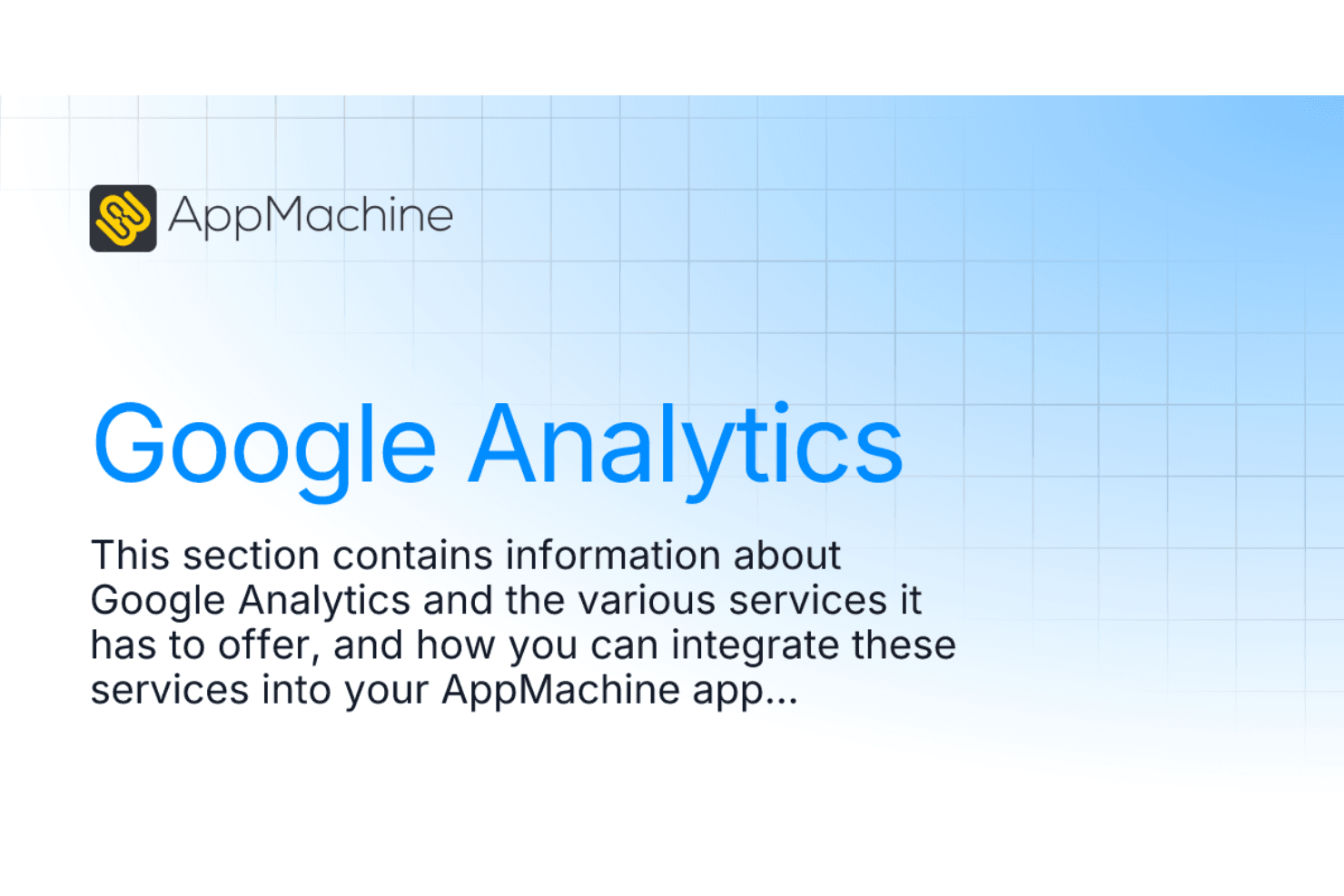 AppMachine screenshot