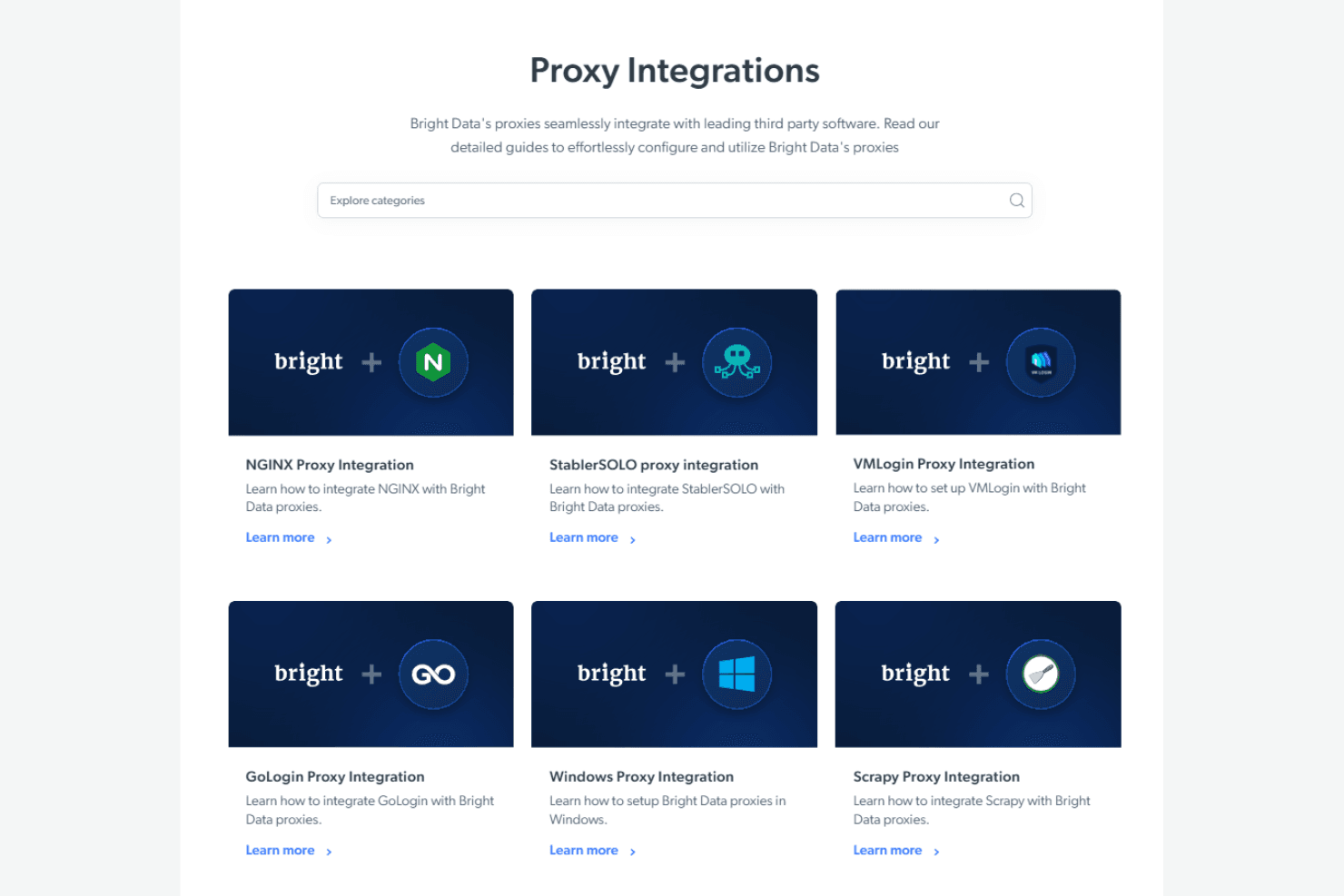 Bright Data screenshot