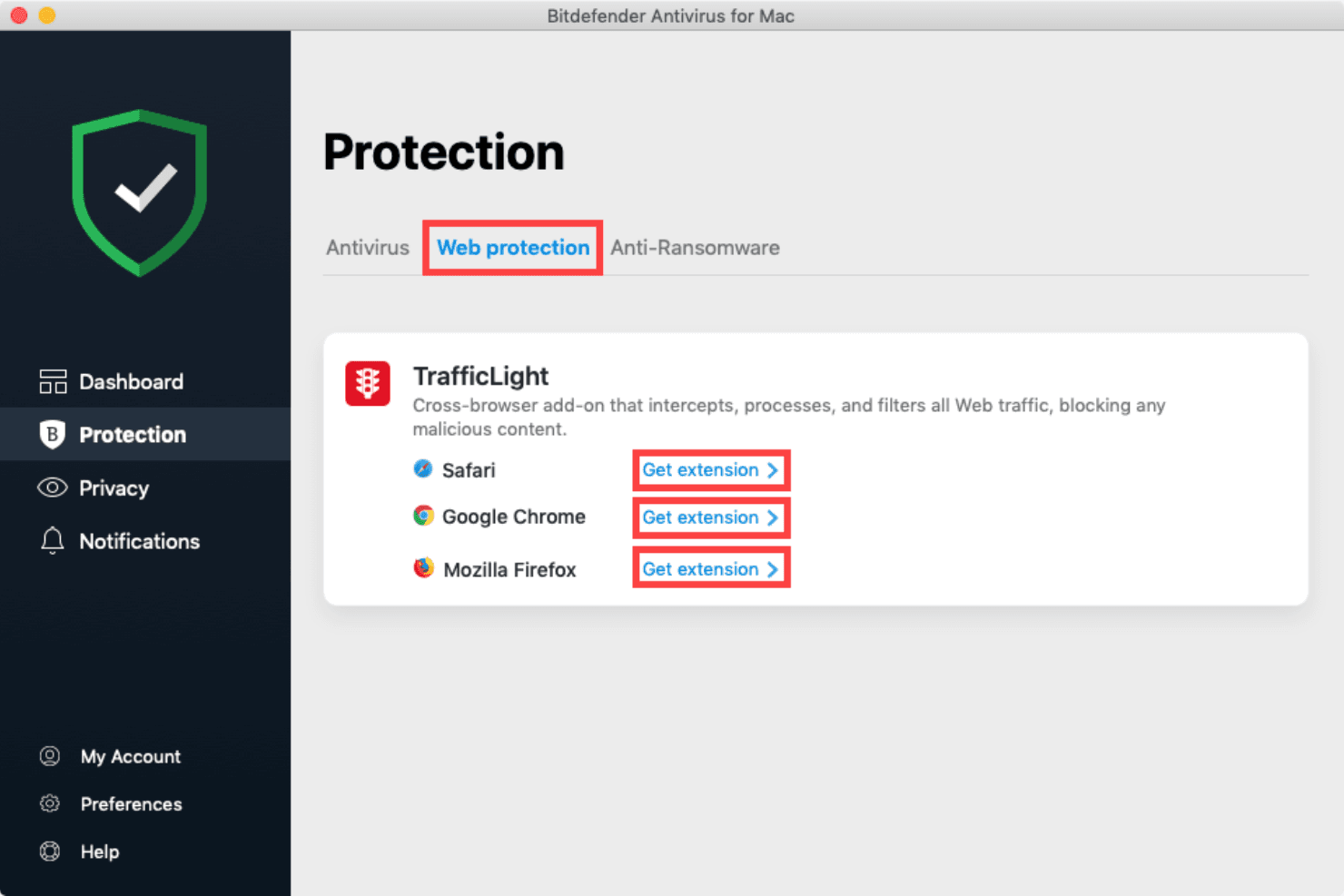 Bitdefender Total Security screenshot