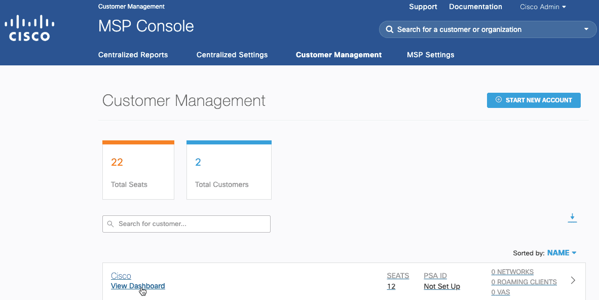 Cisco Umbrella screenshot