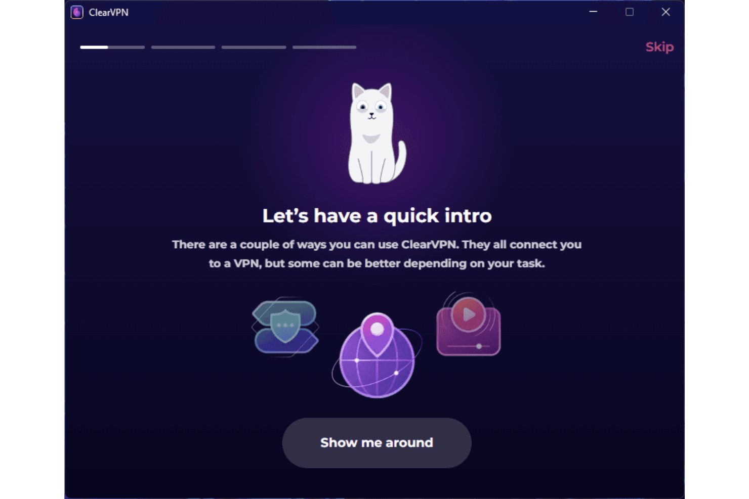 ClearVPN screenshot
