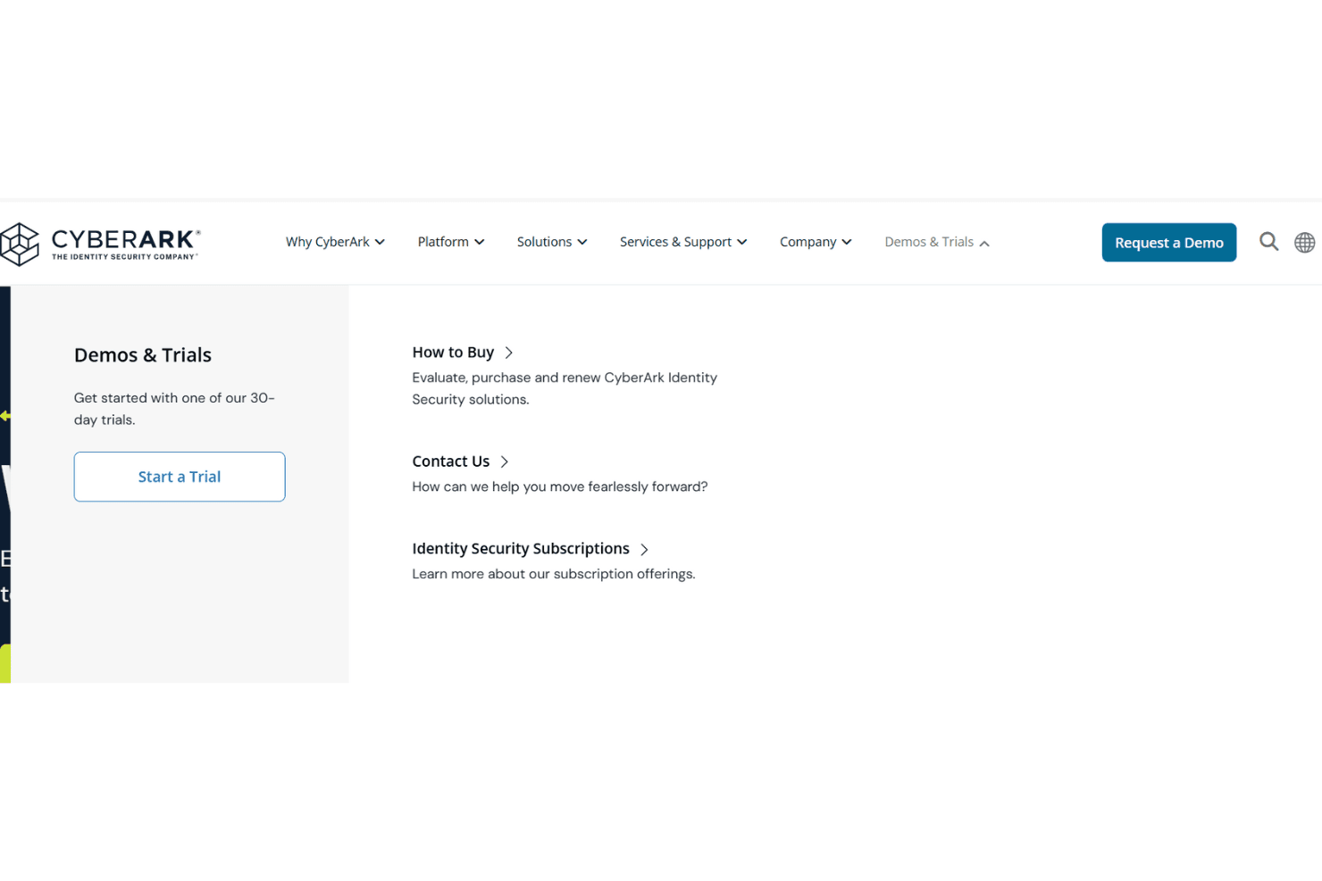 CyberArk Workforce Identity and Access Management (IAM) screenshot