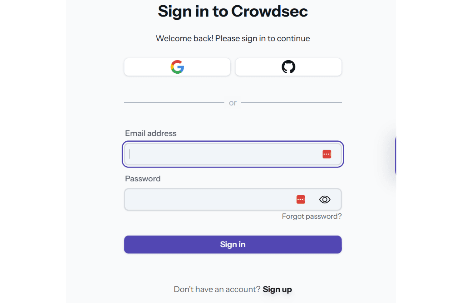 CrowdSec screenshot