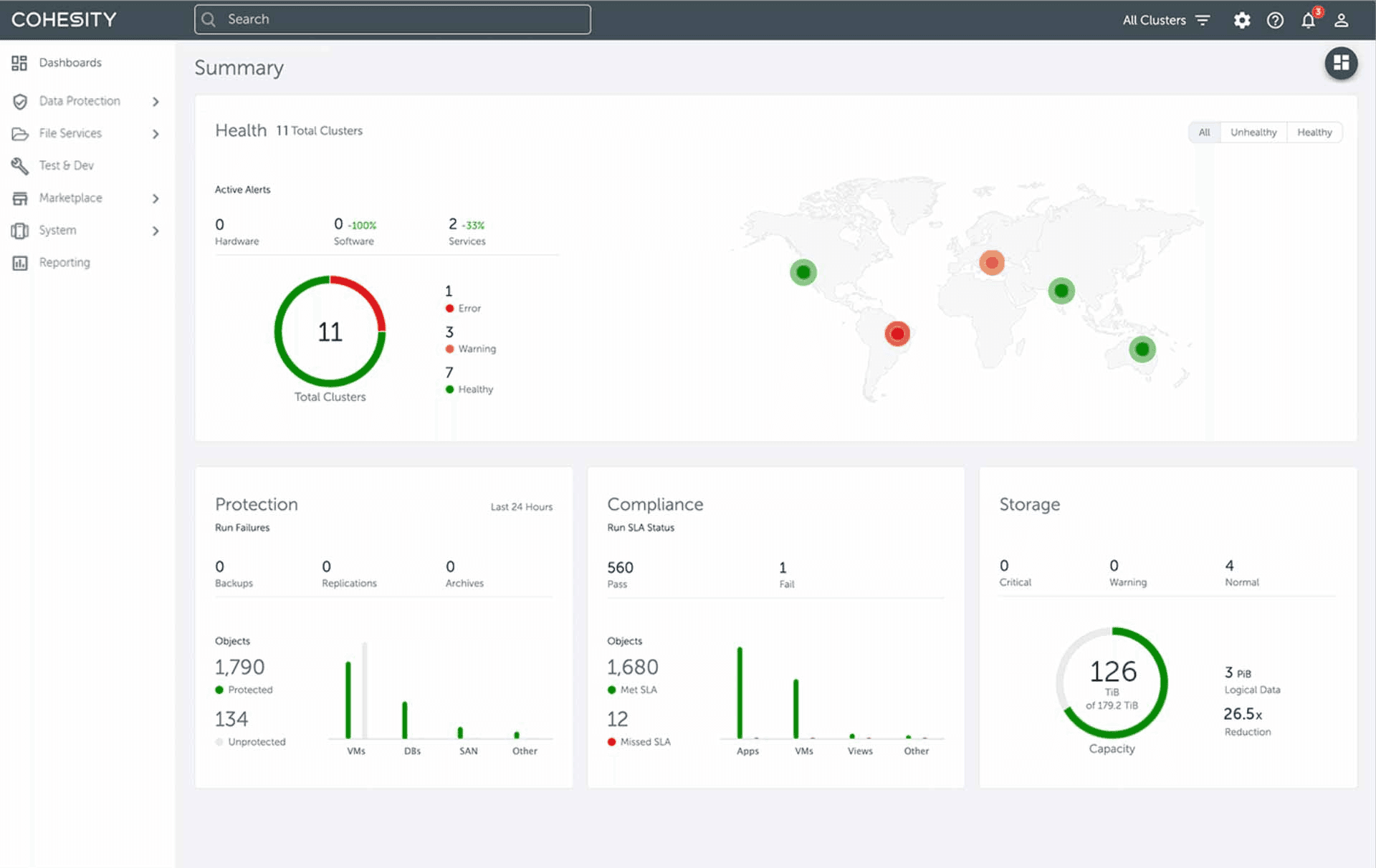Cohesity screenshot