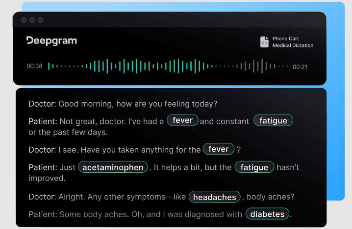 Deepgram screenshot