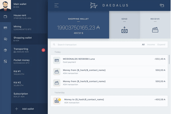 Cardano screenshot