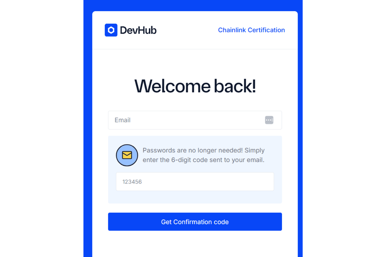 Chainlink screenshot