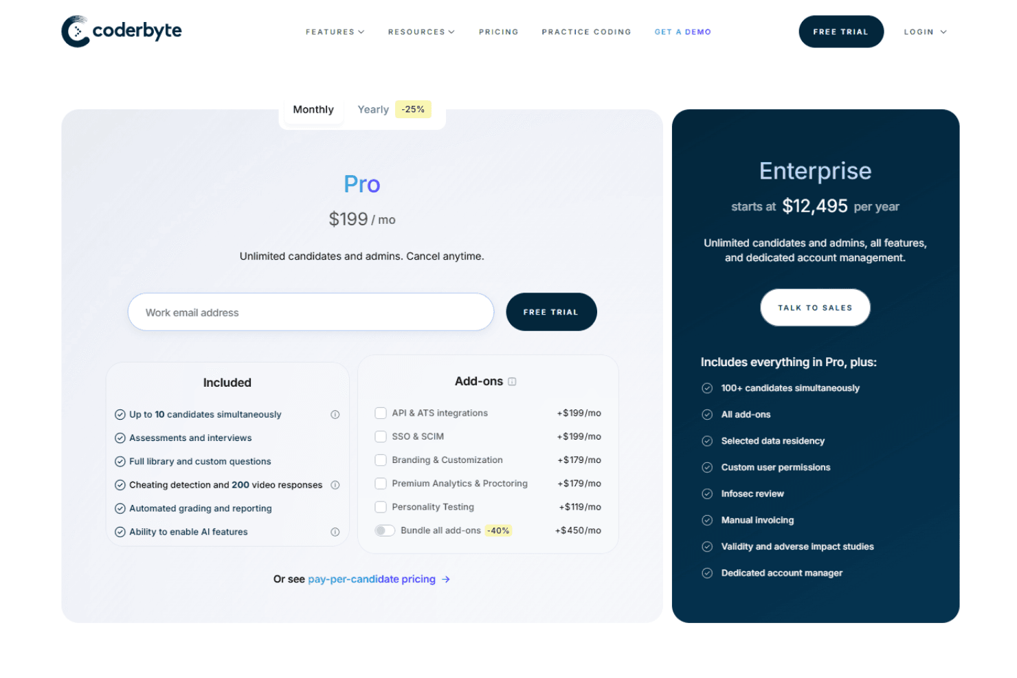 Coderbyte screenshot