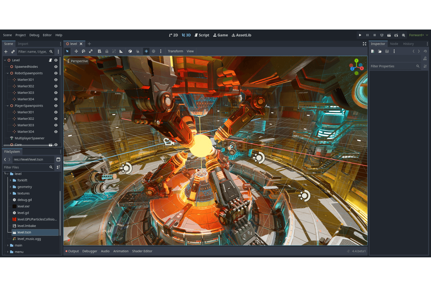 Godot Engine screenshot