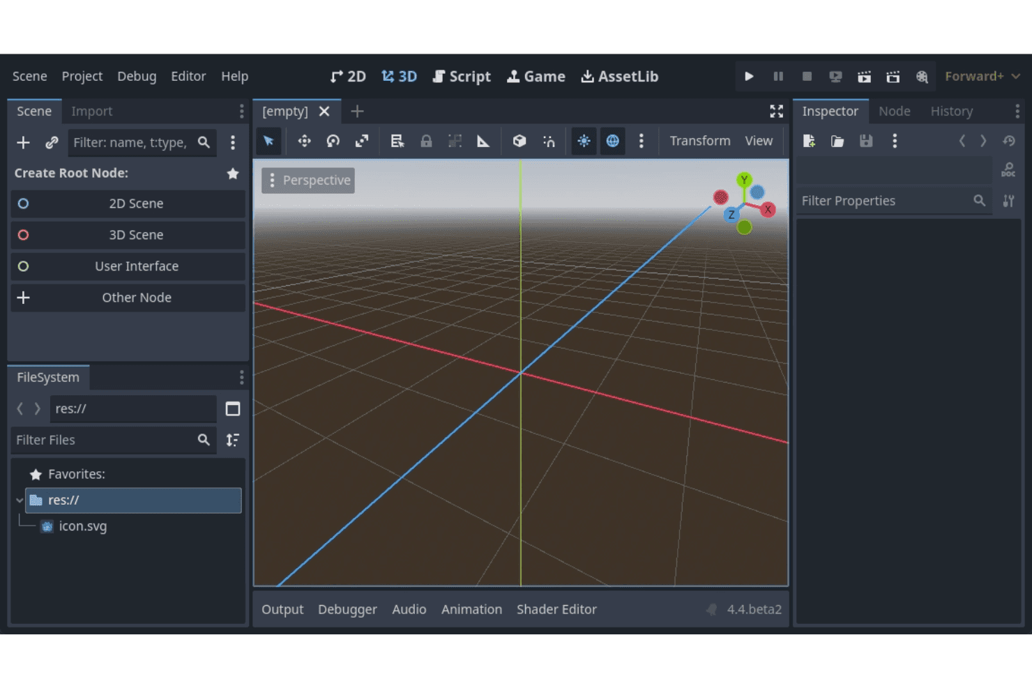 Godot Engine screenshot