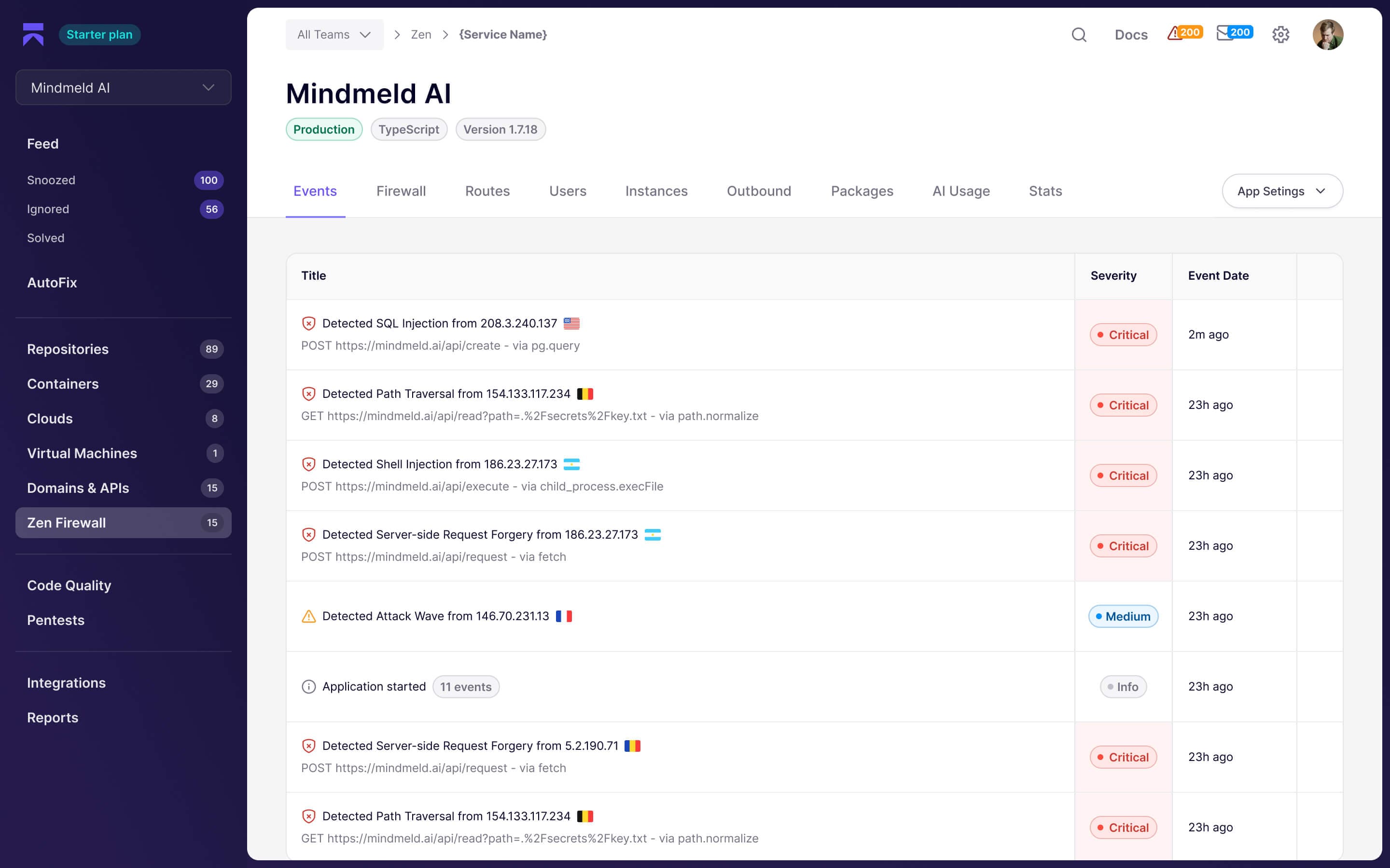 Aikido Security screenshot