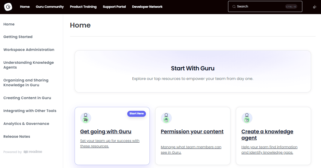 Guru screenshot