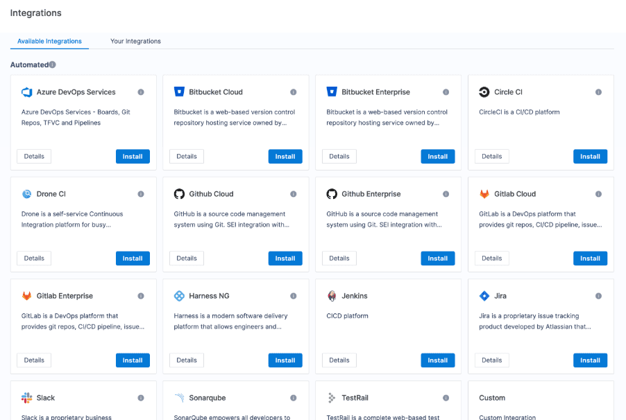 Harness screenshot