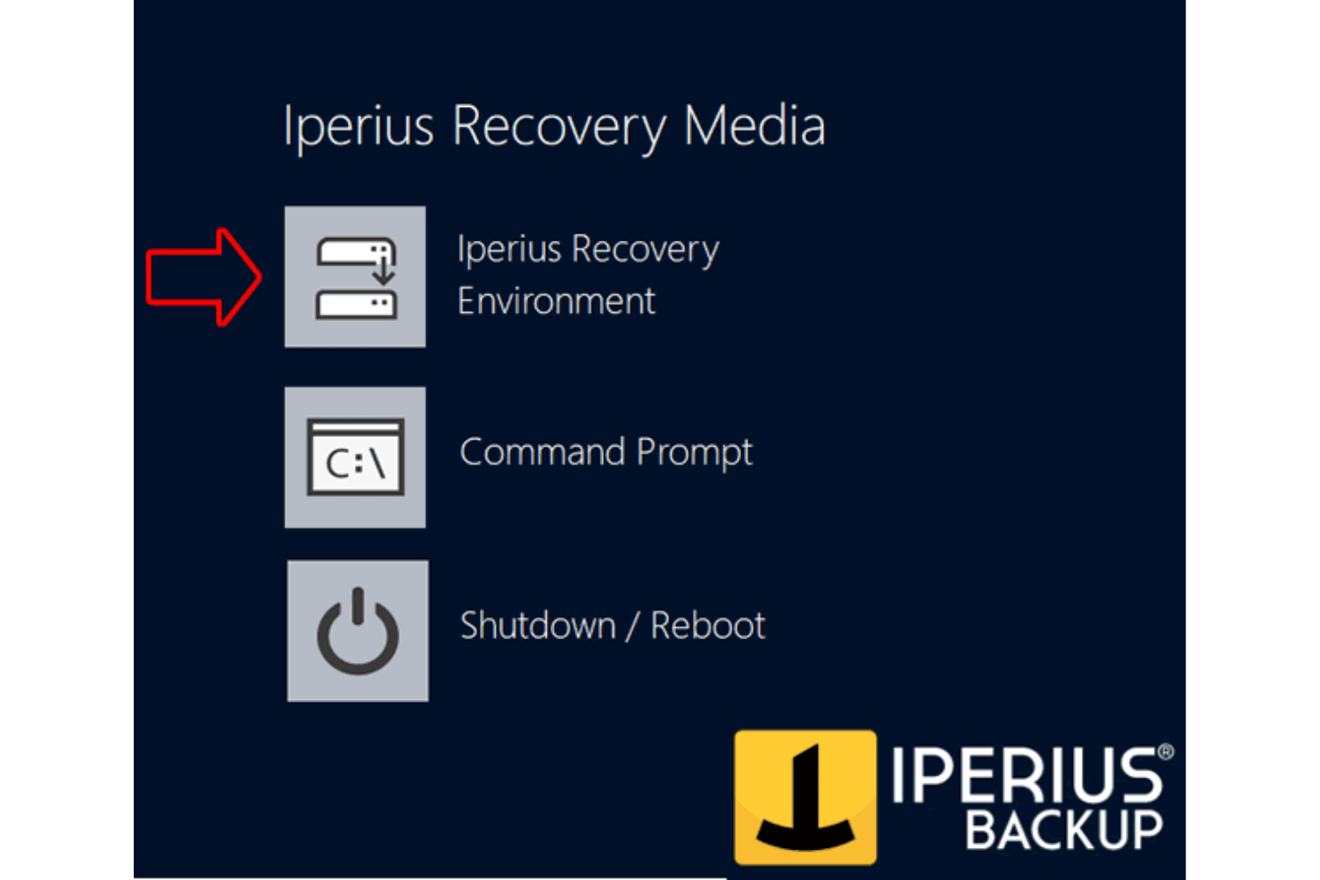 Iperius Backup screenshot