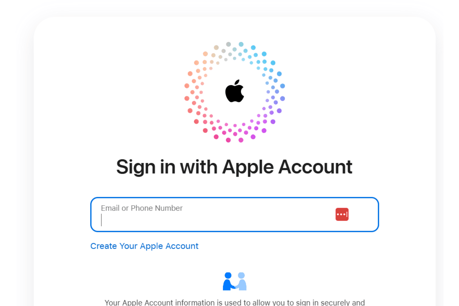 iCloud screenshot