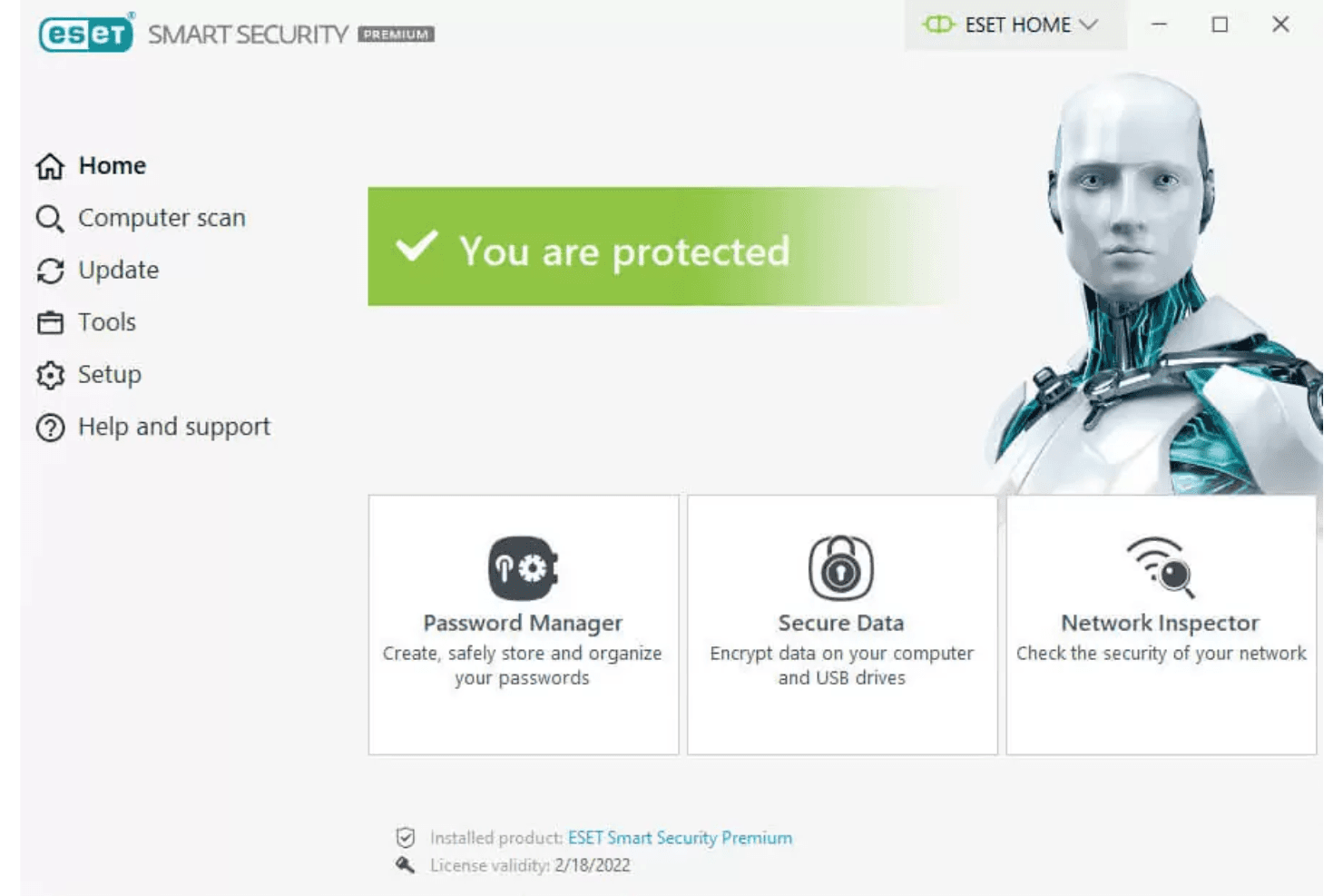 ESET screenshot
