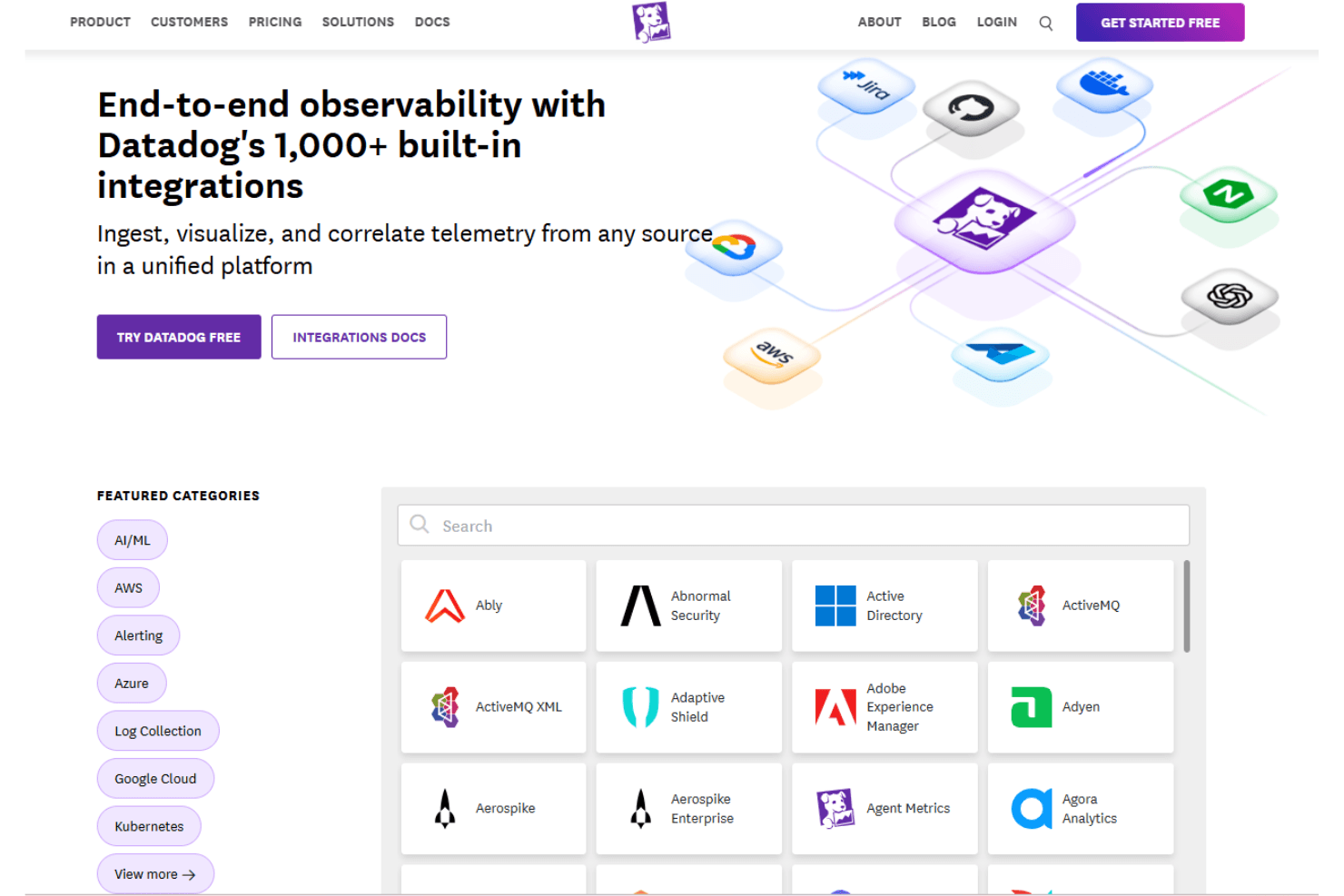Datadog screenshot