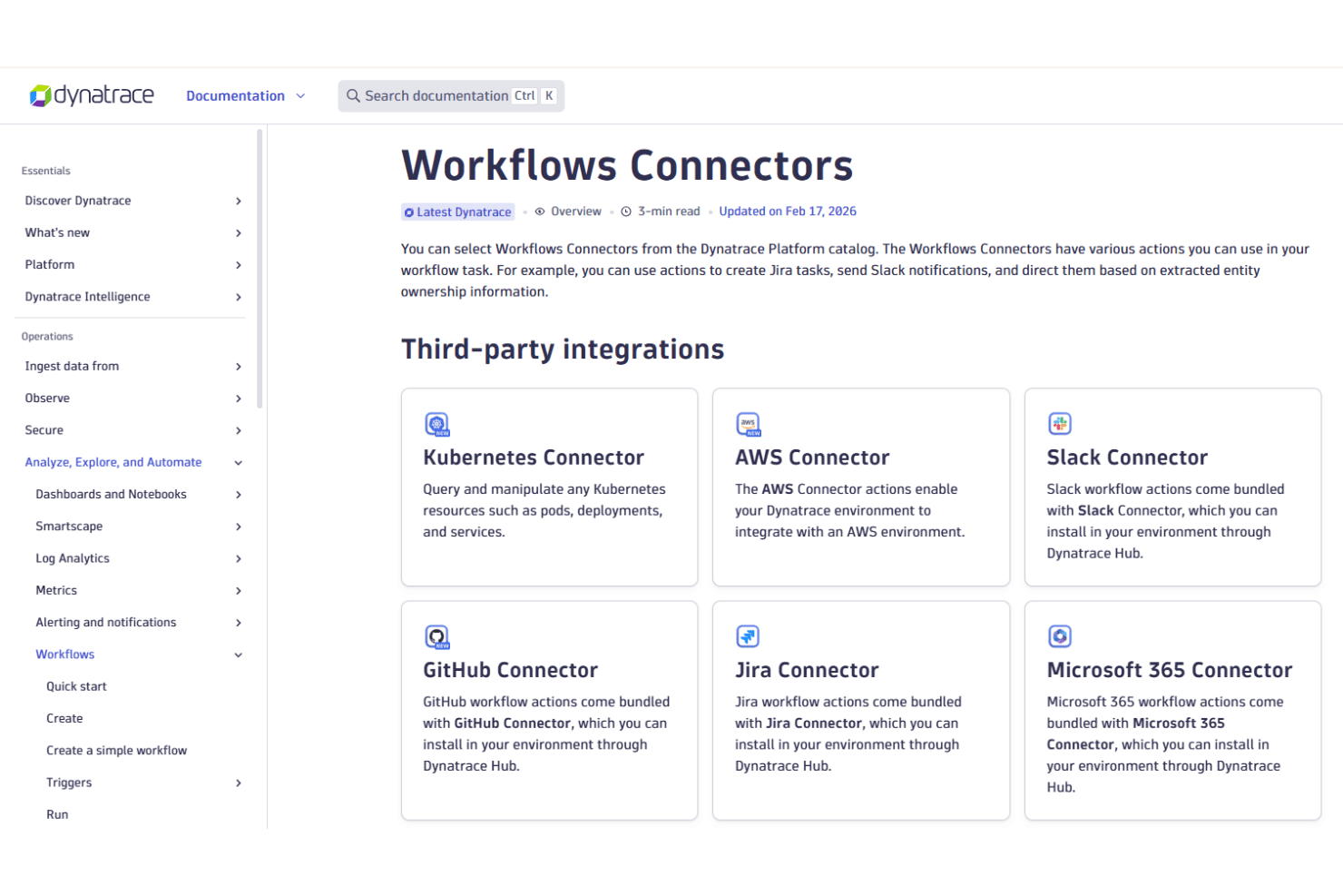 Dynatrace screenshot