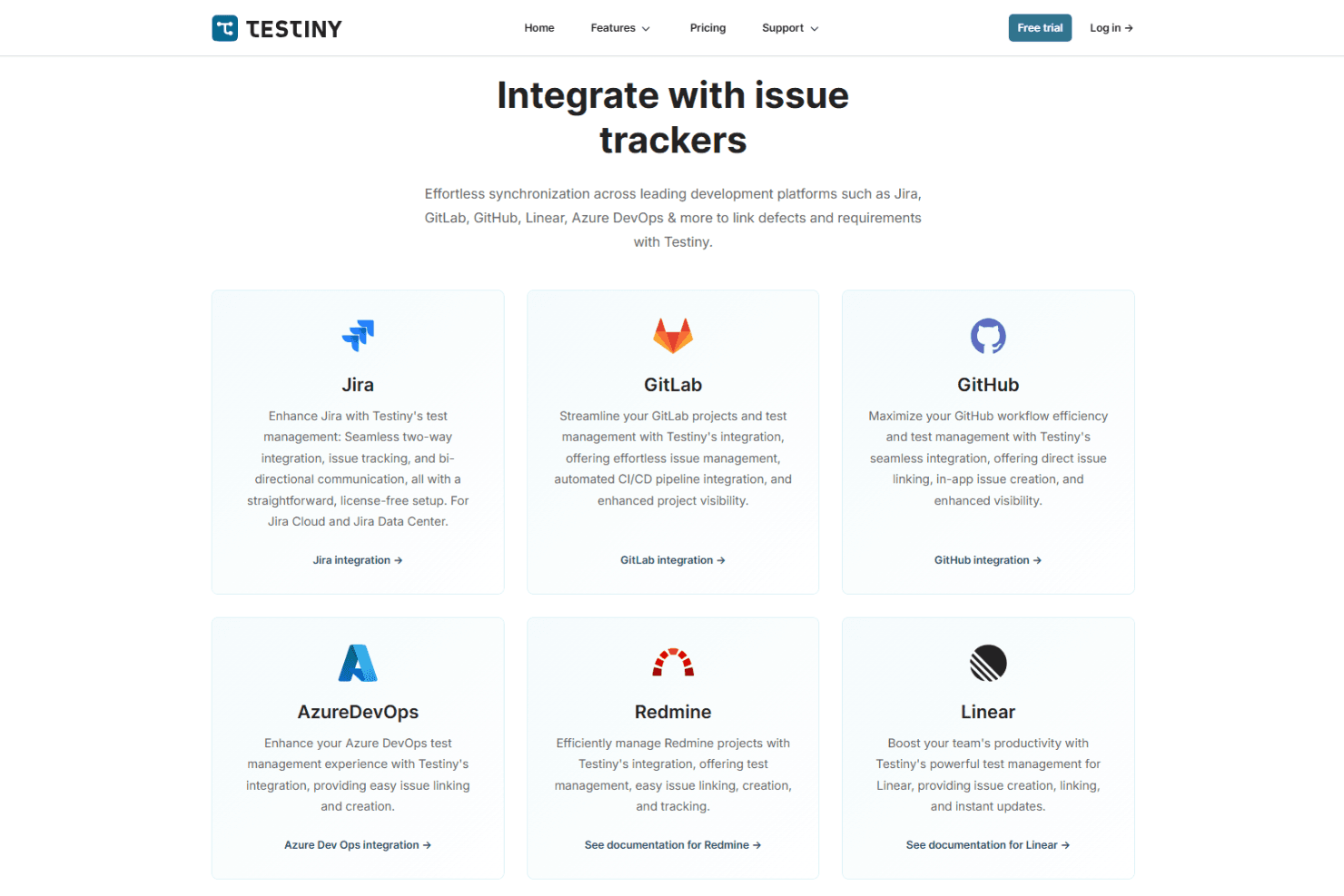 Testiny screenshot