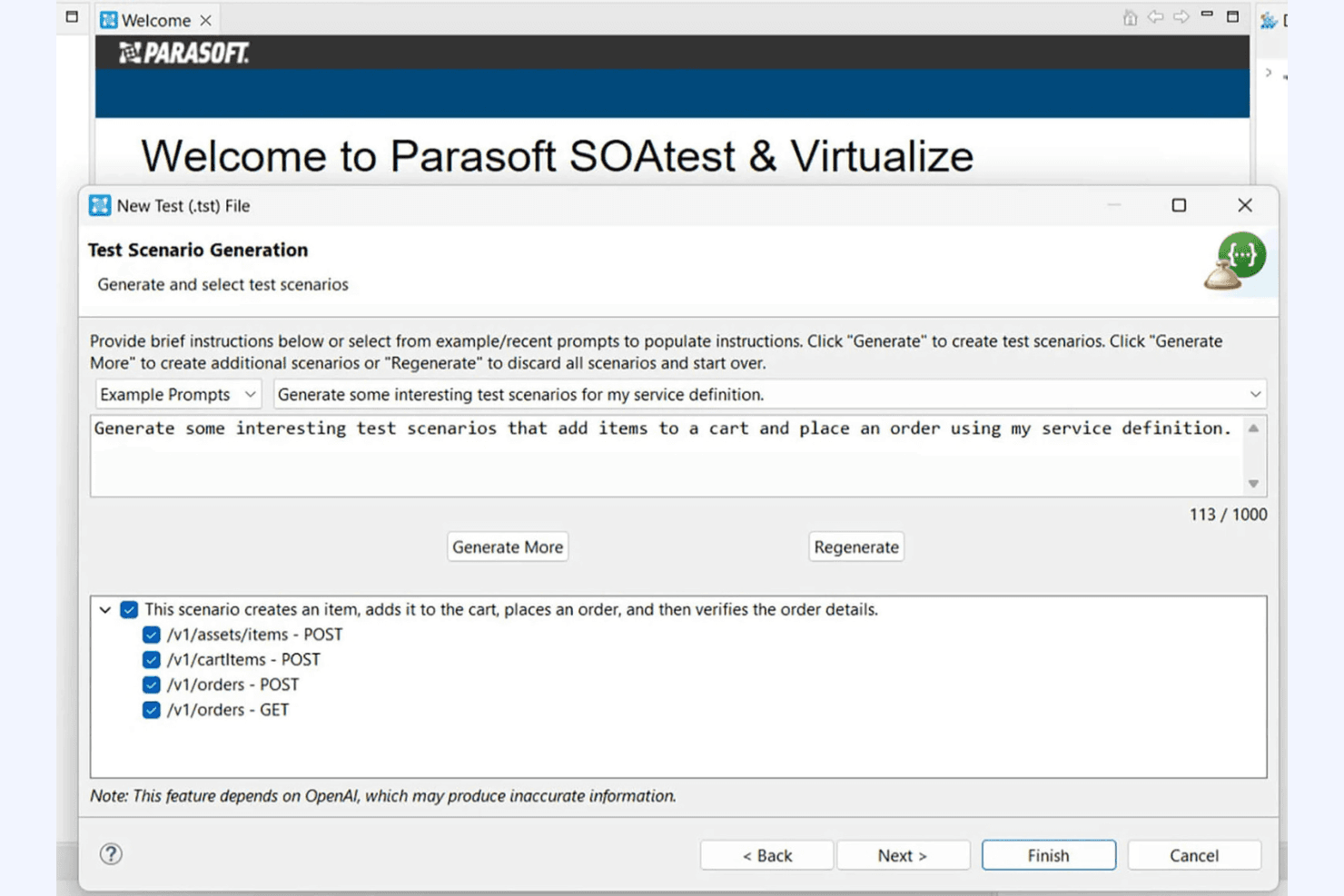 Parasoft SOAtest screenshot