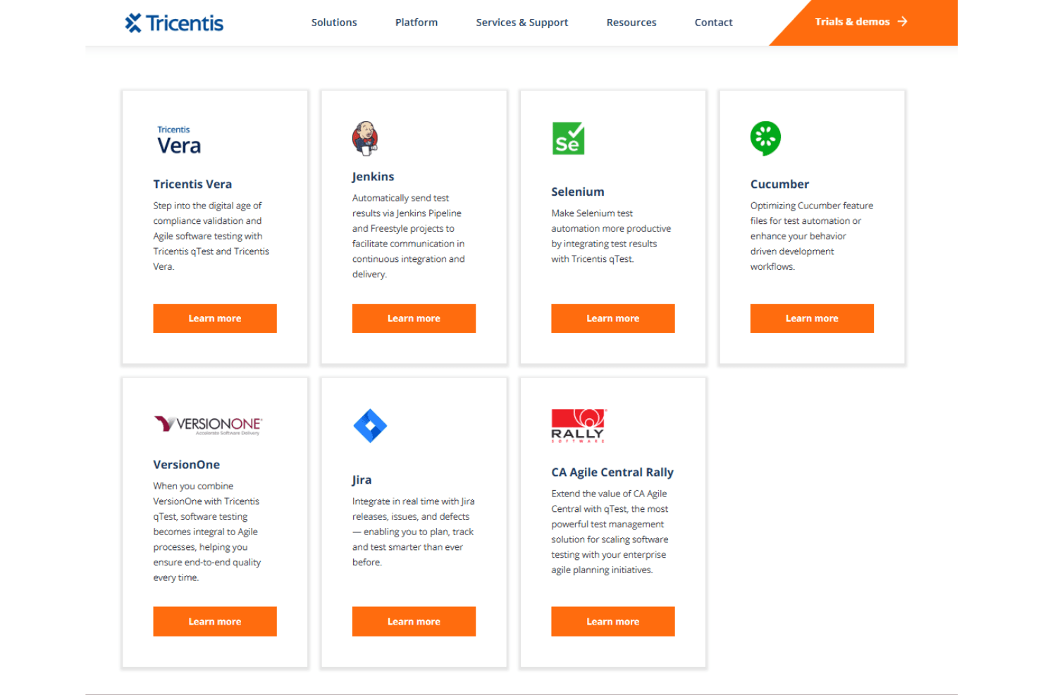 Tricentis Tosca screenshot
