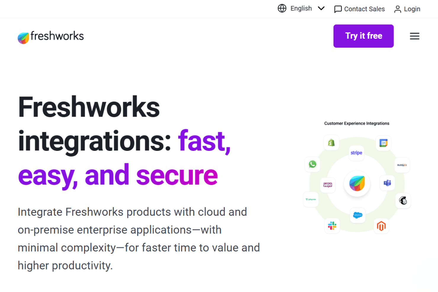 Freshworks screenshot