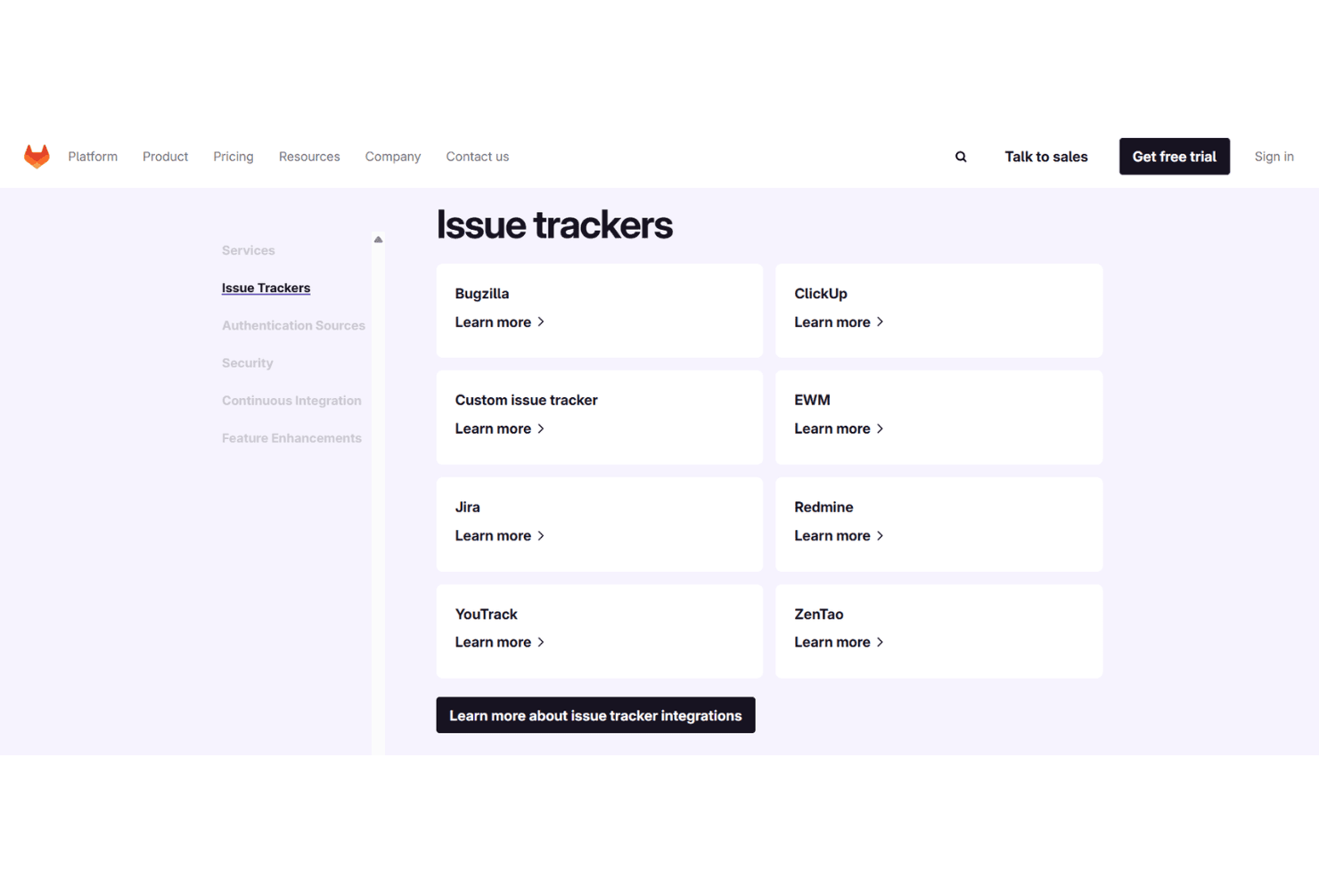 GitLab screenshot
