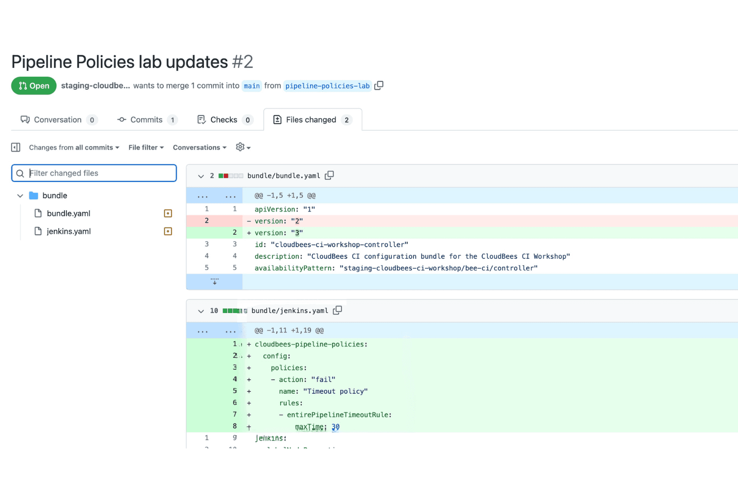 CloudBees screenshot