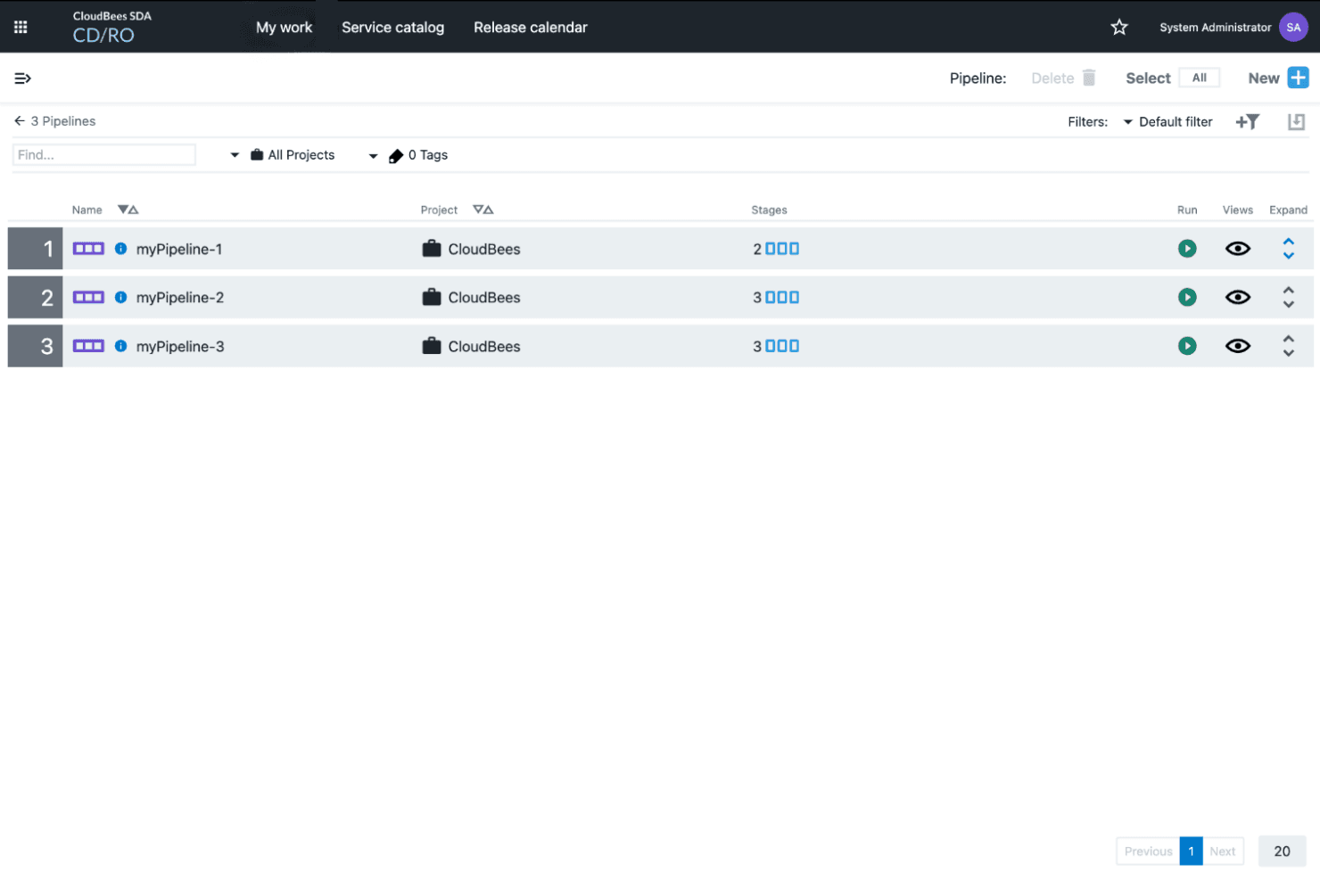 CloudBees screenshot