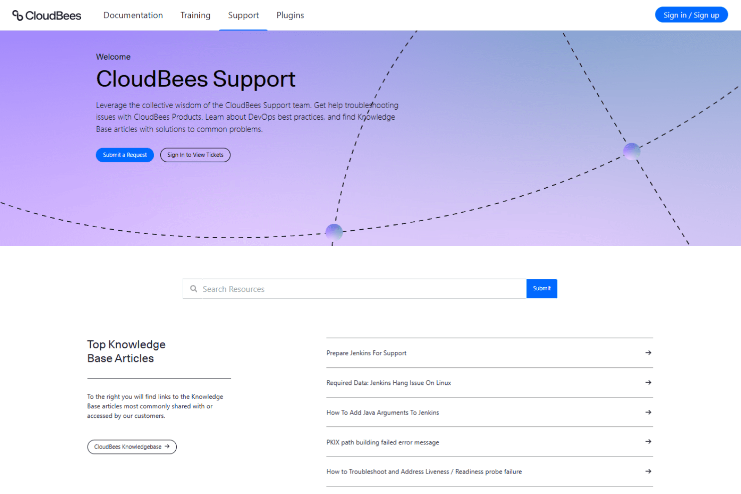 CloudBees screenshot