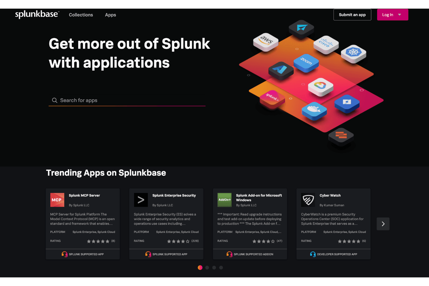 Splunk screenshot