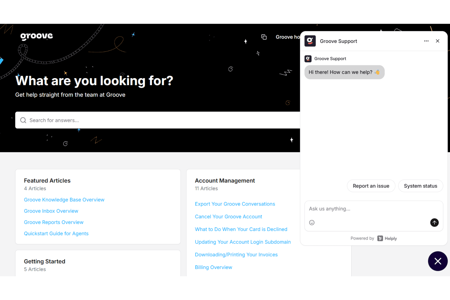 Groove HQ screenshot