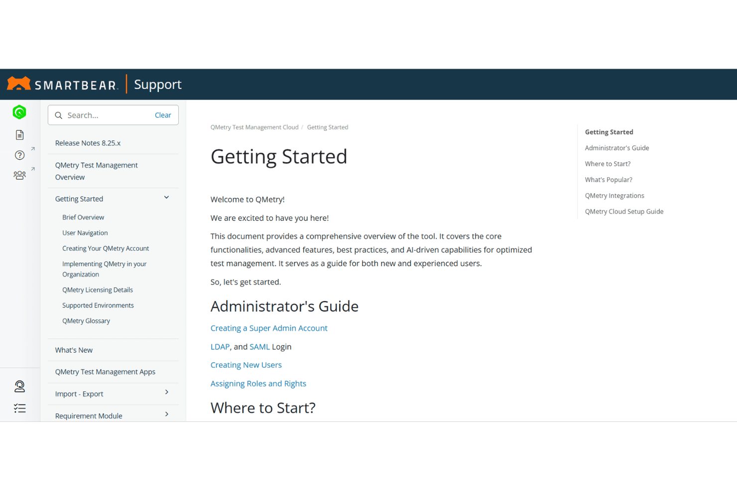 QMetry screenshot