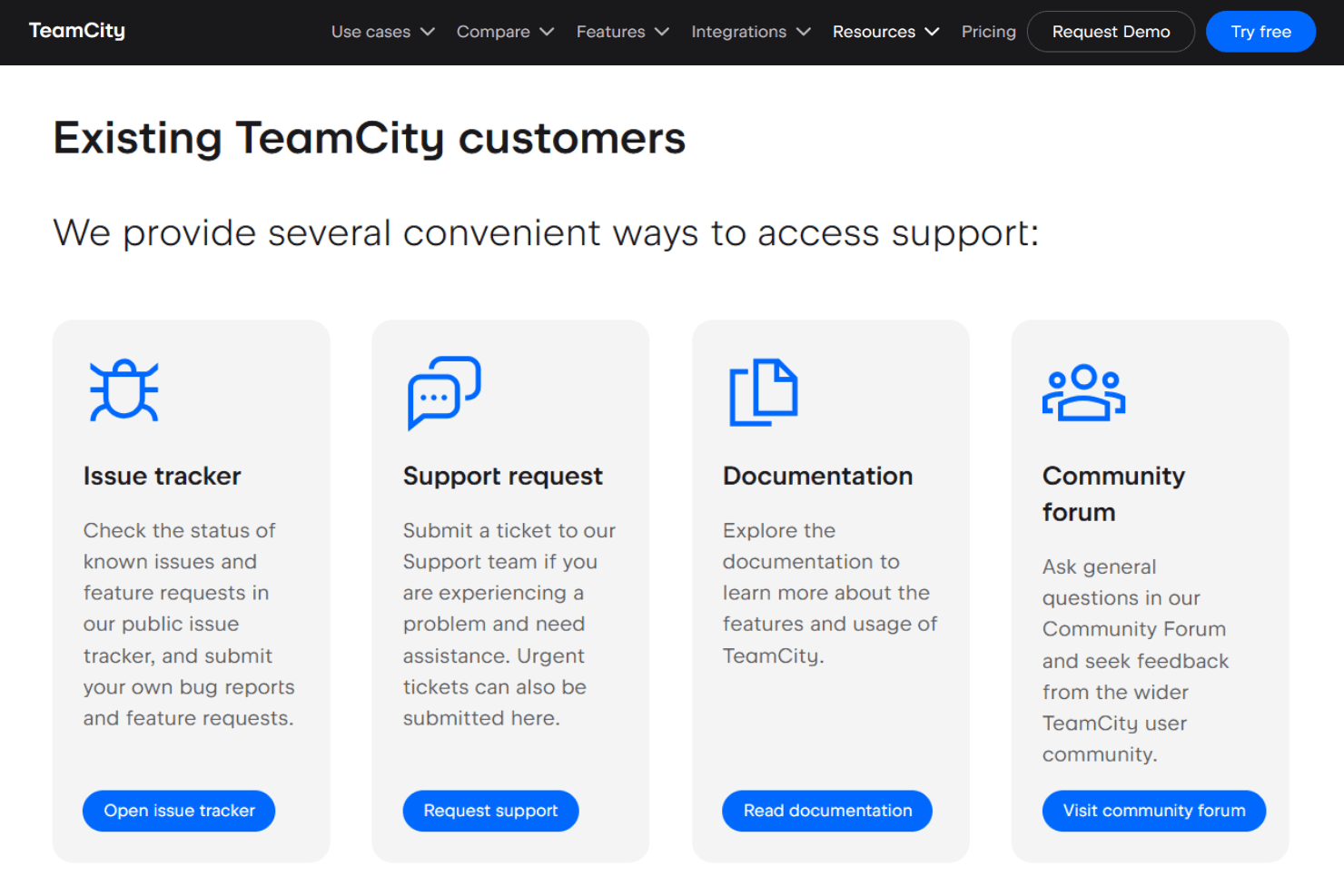 TeamCity screenshot