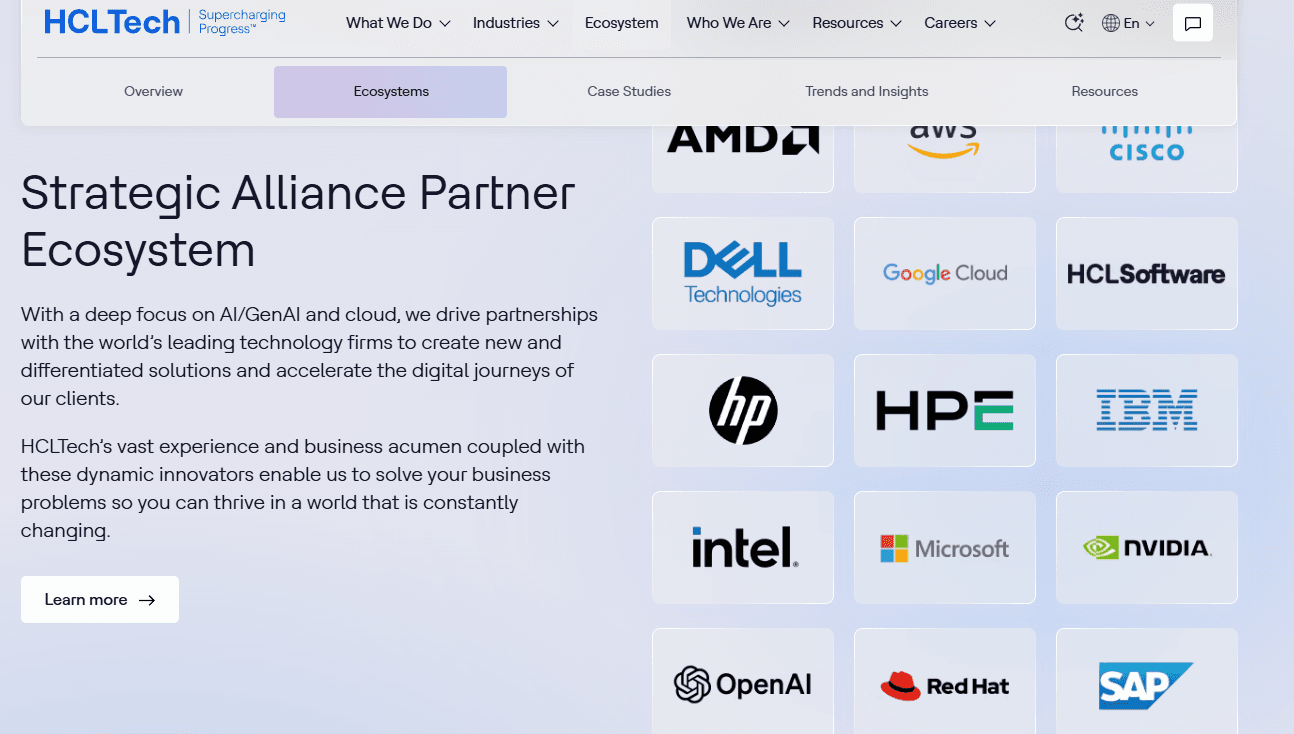 HCLTech screenshot
