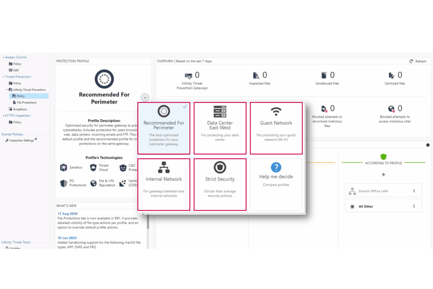 Check Point Next Generation Firewalls (NGFWs) screenshot