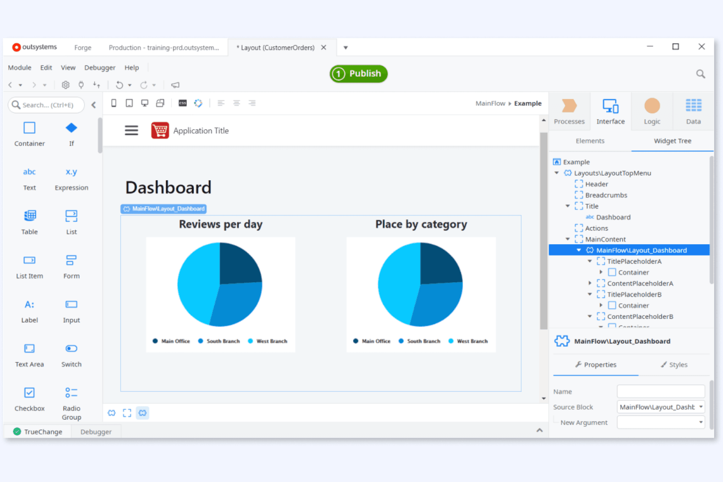 OutSystems provides visual tools to build and deploy applications faster.