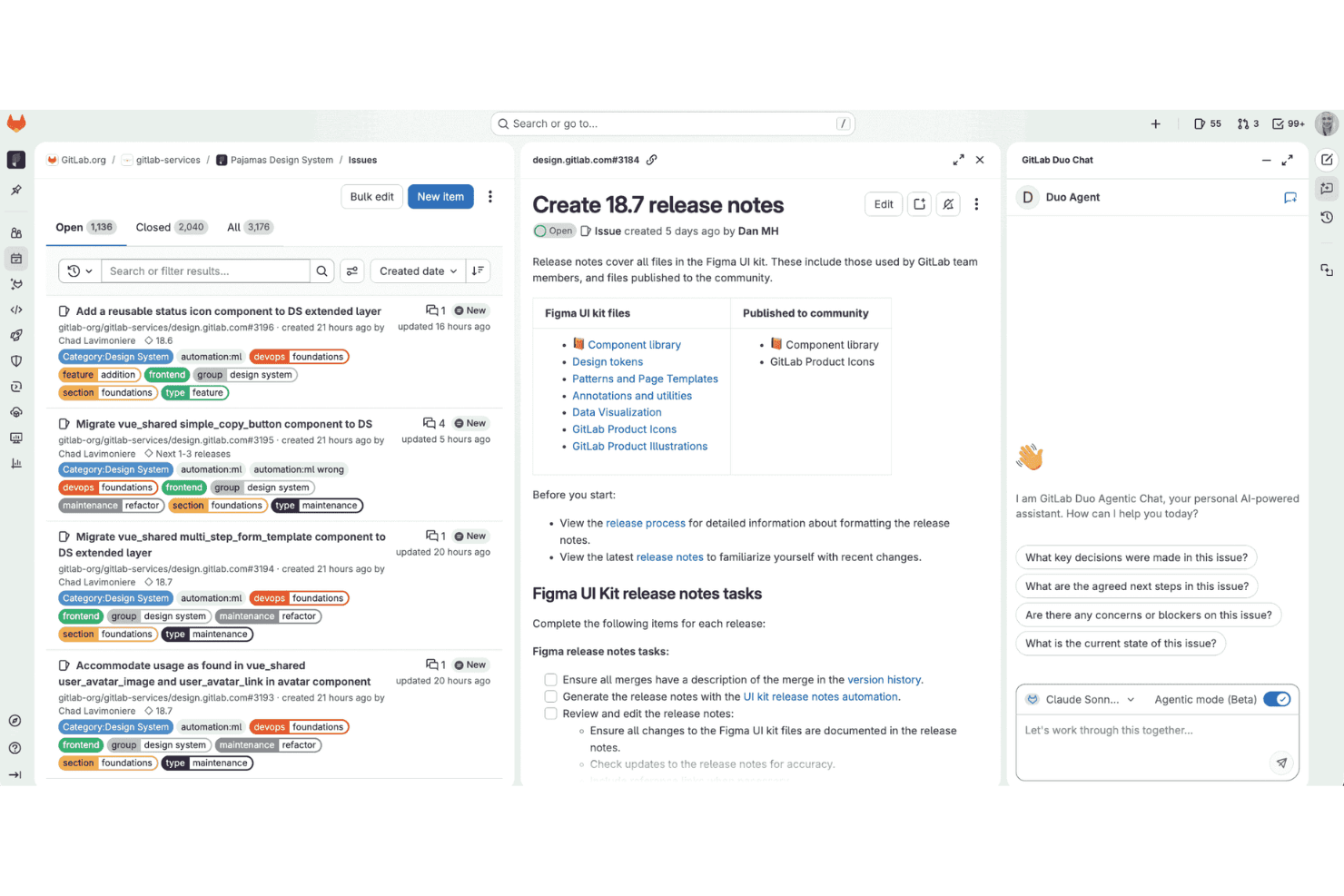 GitLab unifies code, CI/CD, security, and deployment in one platform.