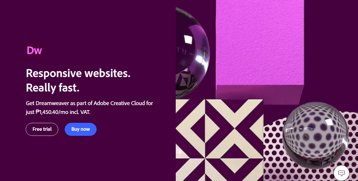 Builds, designs, and manages websites through visual and code editing.
