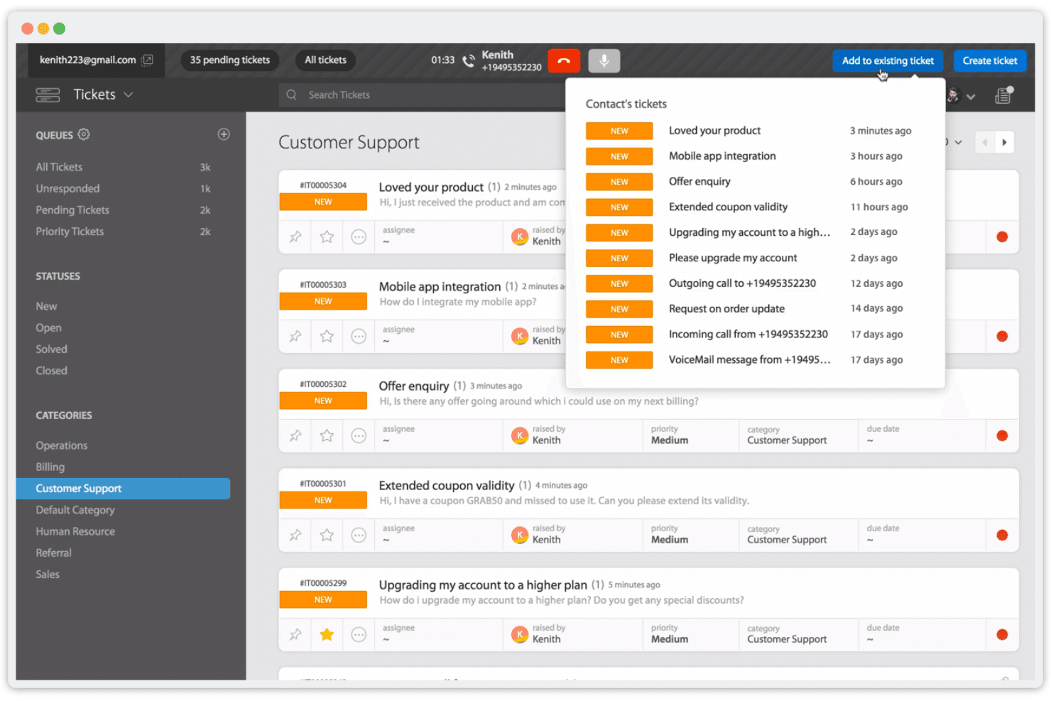 HappyFox streamlines IT support with ticketing, automation, and fast issue resolution.