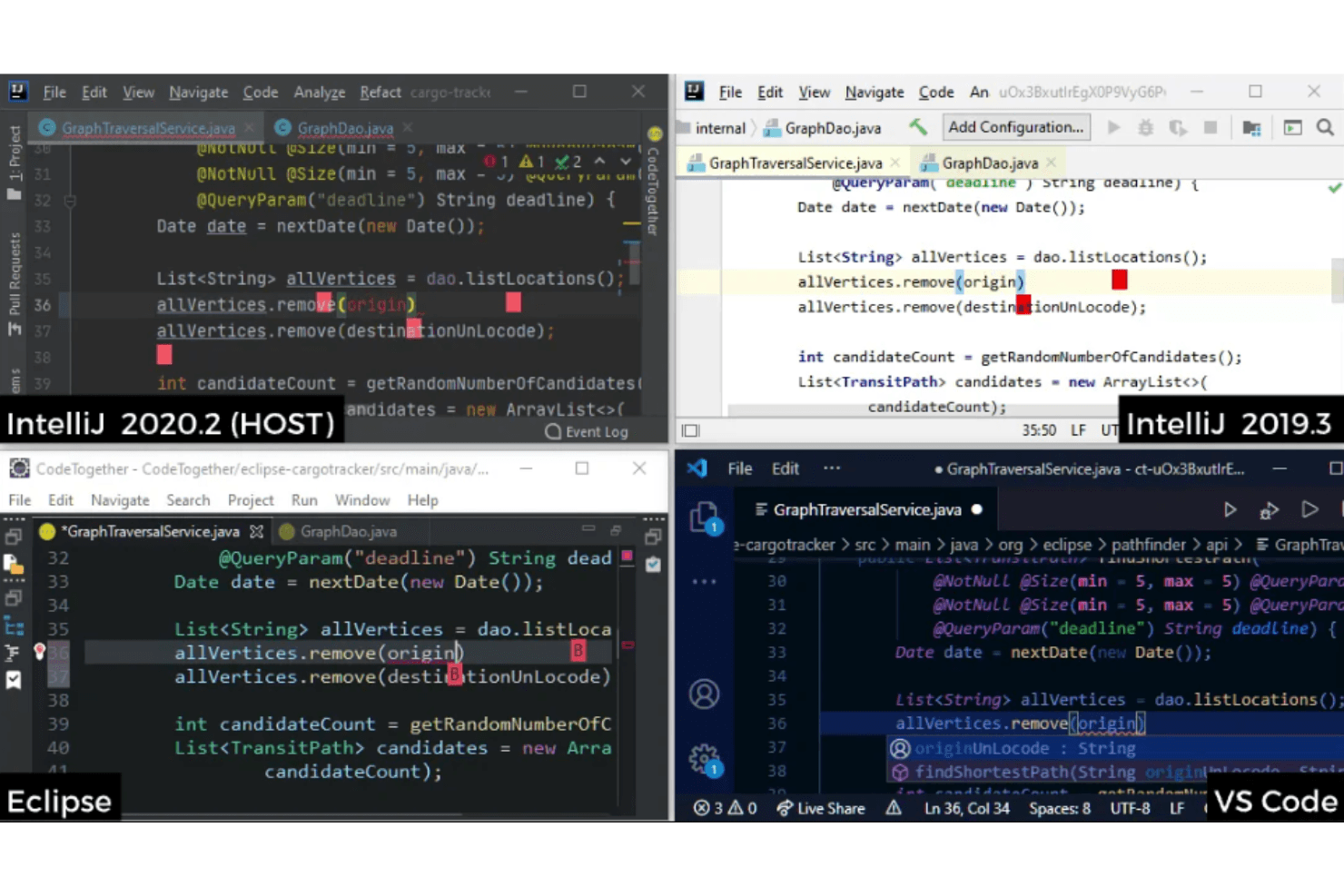 CodeTogether enables fast onboarding via real-time collaborative coding sessions.