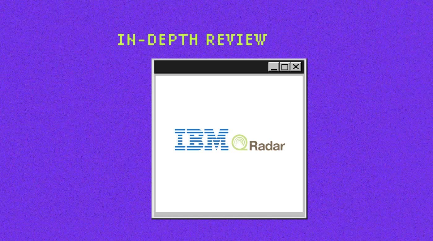 IBM Security QRadar SIEM review featured image