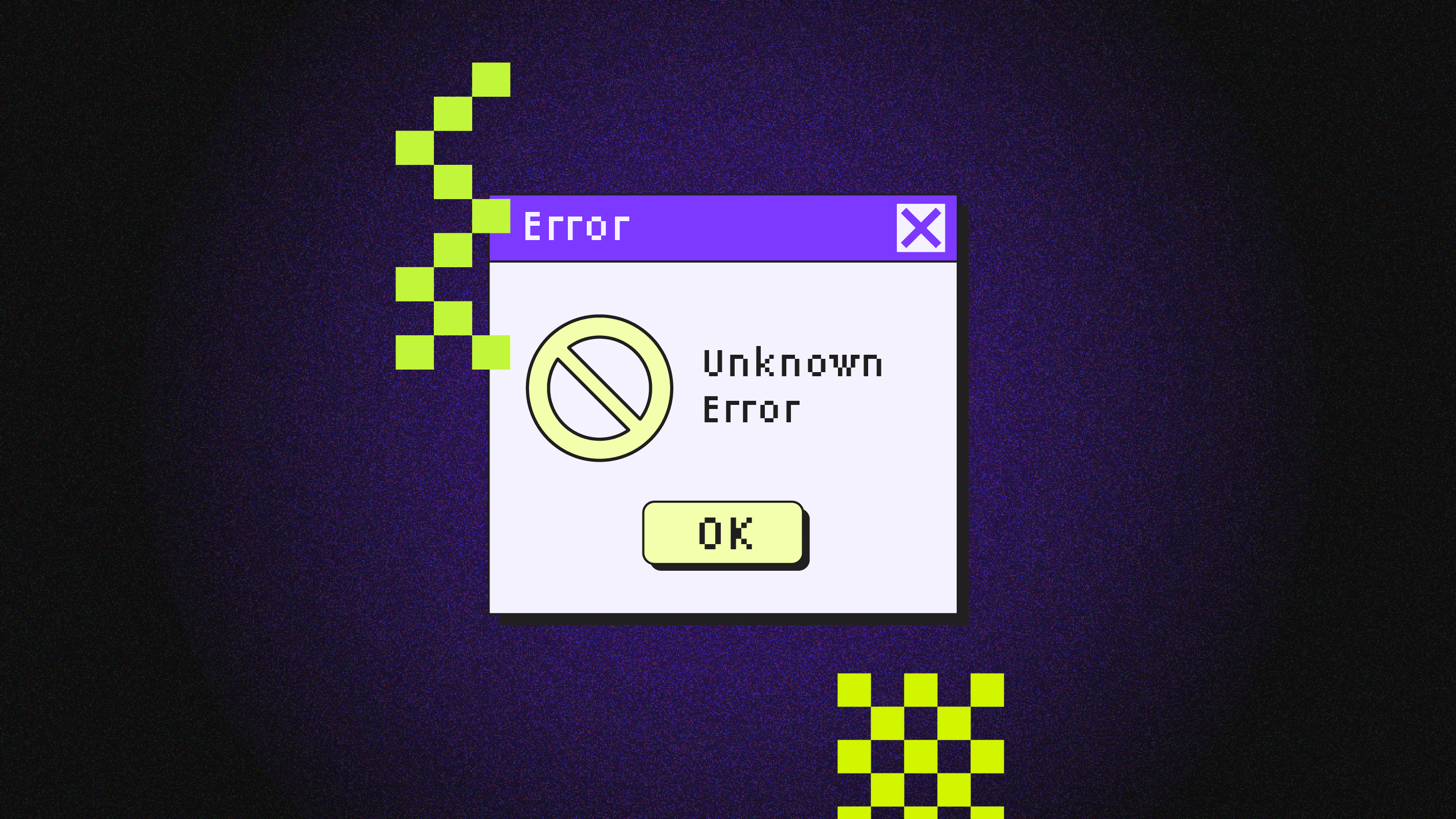 An error message displayed on a computer screen, indicating a problem or failure. What is cybersecurity featured image