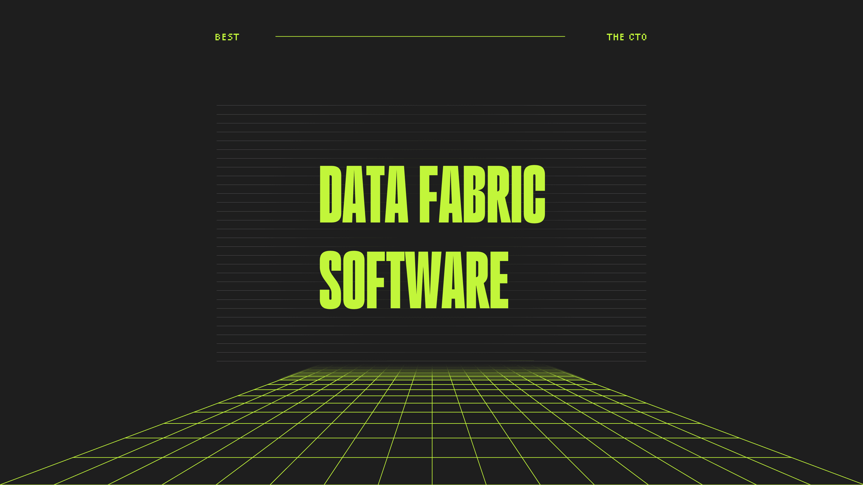 Data fabric software best tools