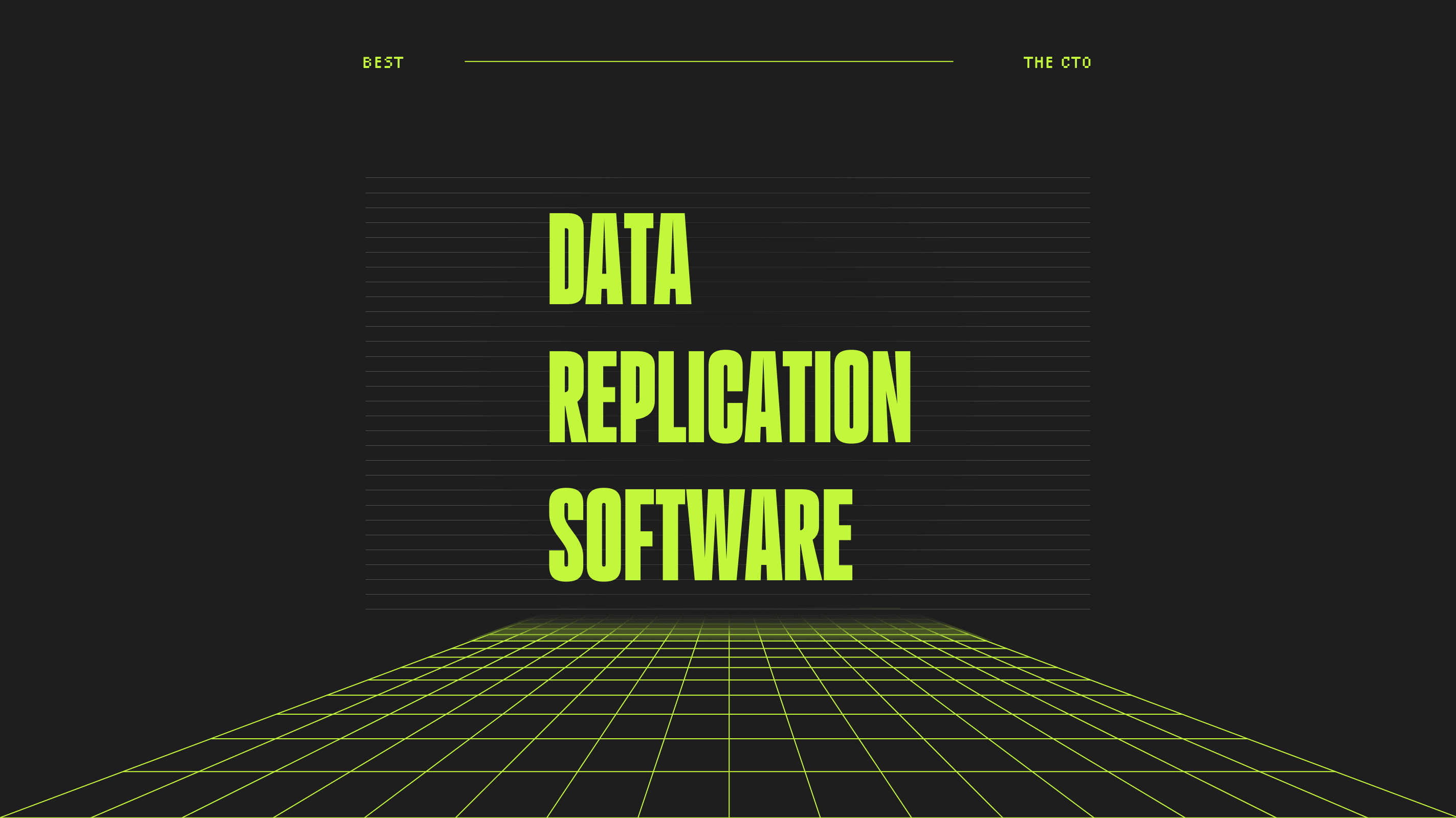 Data replication software best tools